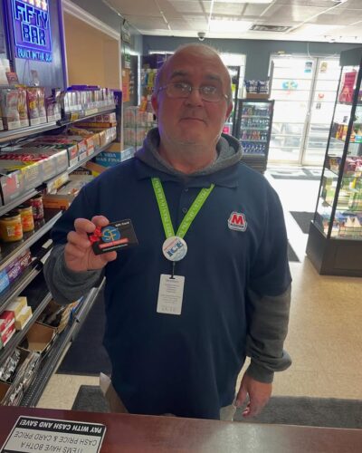 Congratulations to Bobby for winning a $100 gift card for the Customer of the Month Drawing at Smoker Friendly in Cheat Lake! We give a $100 gift card away EVERY MONTH, at EVERY store! So ask how to enter next time you are shopping! Thank you so much for #ShoppingLocal at SmokerFriendlyWV 💛💙